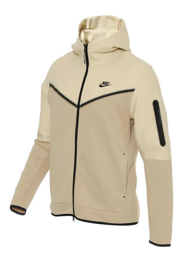 Nike Sportswear Tech Fleece Full-Zip Hoodie Beach Brown/Black