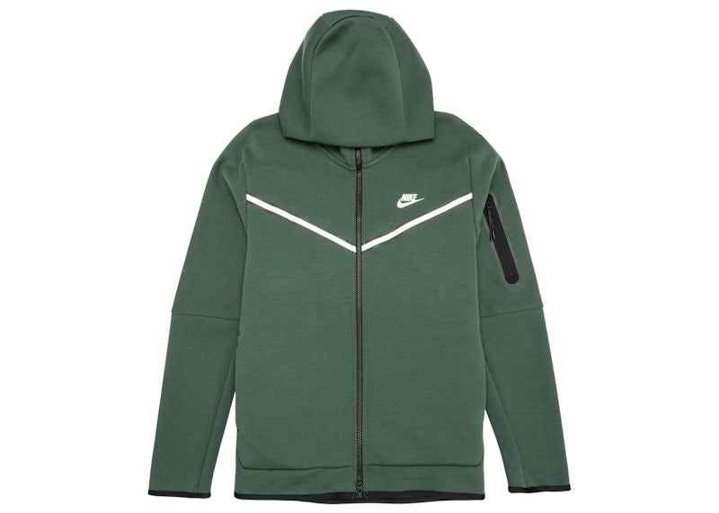 Nike Sportswear Tech Fleece Full-Zip Hoodie Galactic Green/Light Liquid Lime