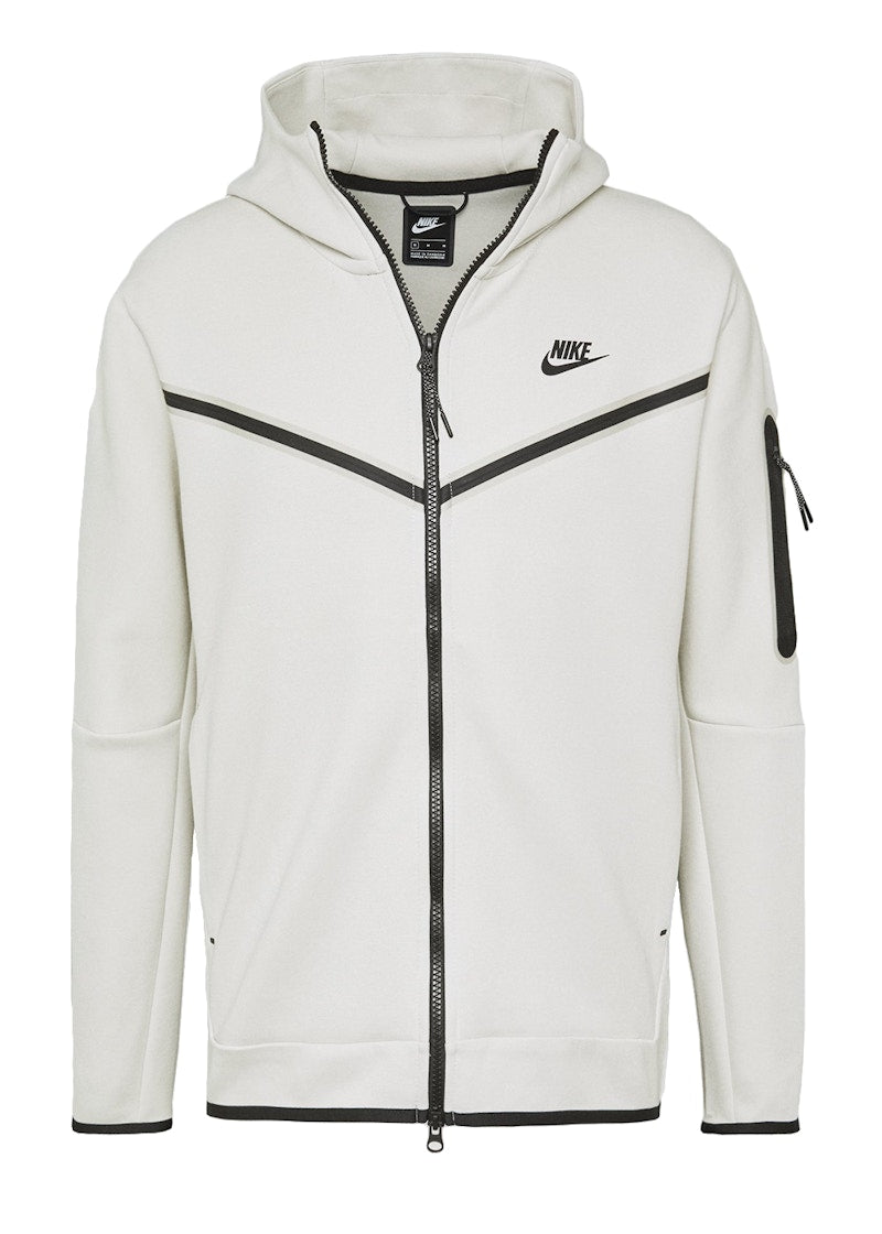 Nike Sportswear Tech Fleece Full-Zip Hoodie Light Bone/Black