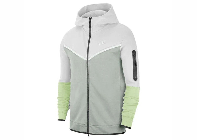 Nike Sportswear Tech Fleece Full-Zip Hoodie Light Silver Dusty Sage