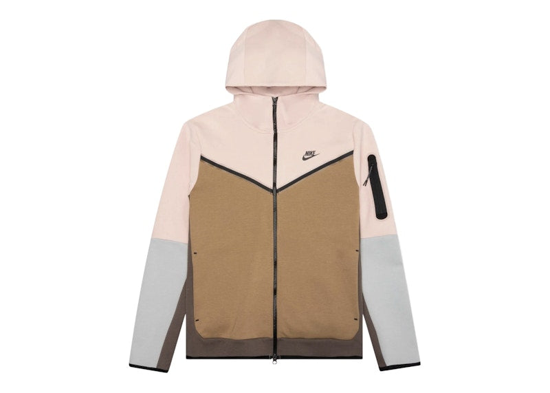 Nike Sportswear Tech Fleece Full-Zip Hoodie Pink/Driftwood