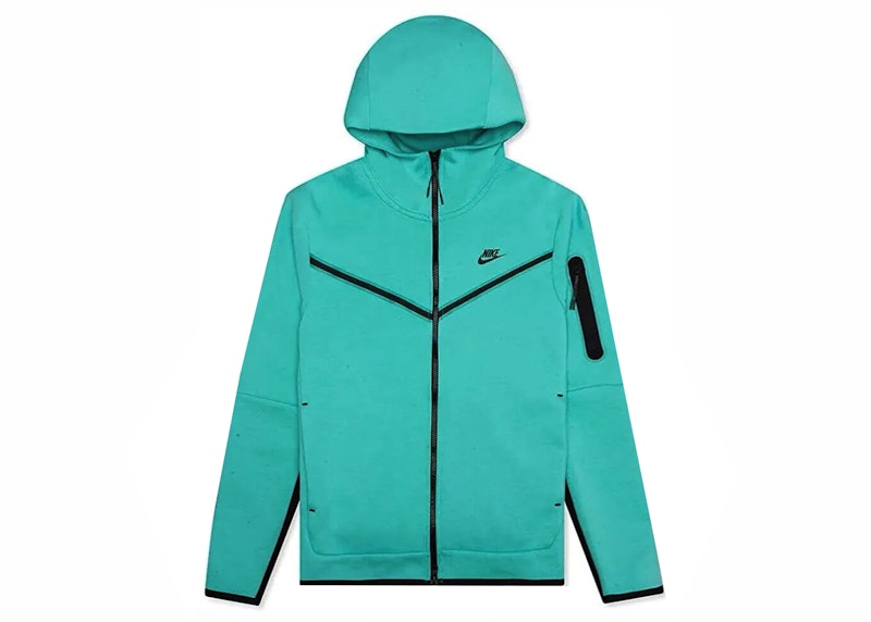 Nike Sportswear Tech Fleece Hoodie Washed Teal/Black/Black