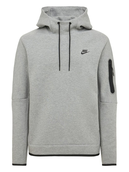 Nike Sportswear Tech Fleece Pull Over Hoodie Dark Grey Heather/Black
