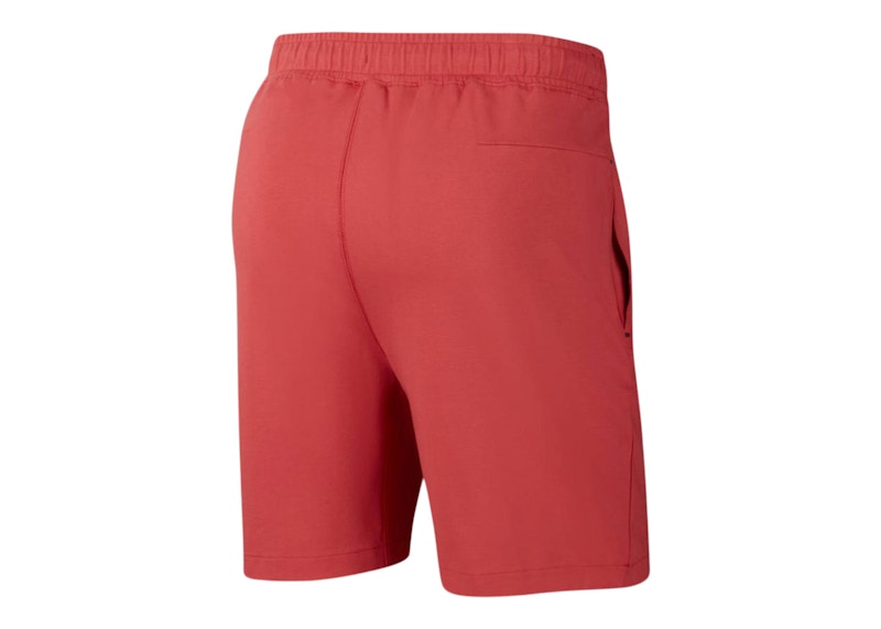 Nike Sportswear Tech Fleece Shorts Crimson Red/Black