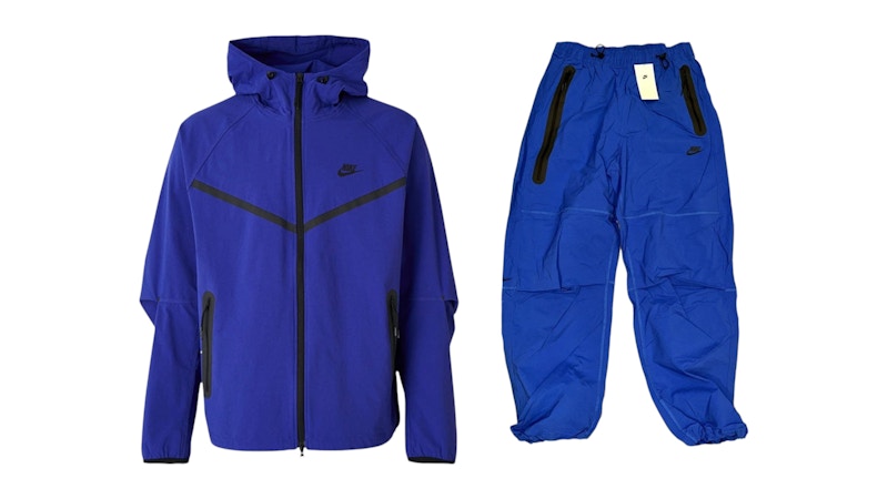 Nike Tech Woven Jacket Pant Set Deep Night/Black