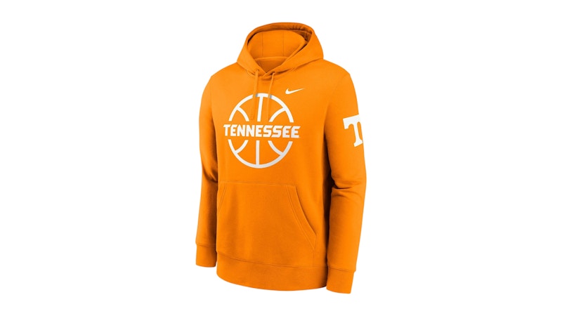 Nike Tennessee Volunteers Club Basketball Icon College Pullover Hoodie Bright Ceramic