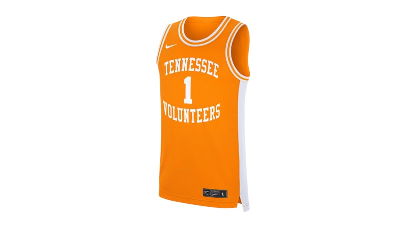 Nike Tennessee Volunteers Replica College Basketball Jersey Bright Ceramic