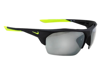 Nike Terminus Wrap Sunglasses Matte Black Grey Silver Flash (TERMINUS-EV1030-070)