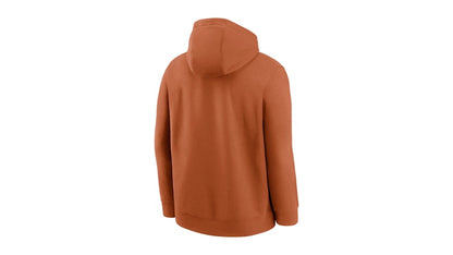 Nike Texas Longhorns Club Basketball Icon College Pullover Hoodie Desert Orange