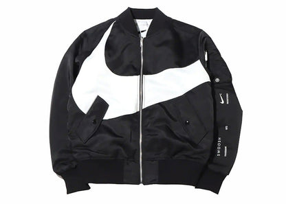 Nike Therma-FIT Synthetic Phil Reversible Bomber Jacket Black