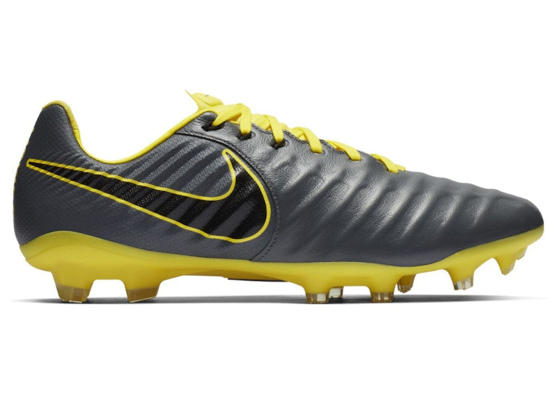 Nike Tiempo Legend 7 Pro FG Dark Grey Opti Yellow