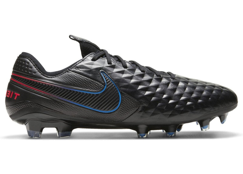 Nike Tiempo Legend 8 Elite FG Black Siren Red Photo Blue