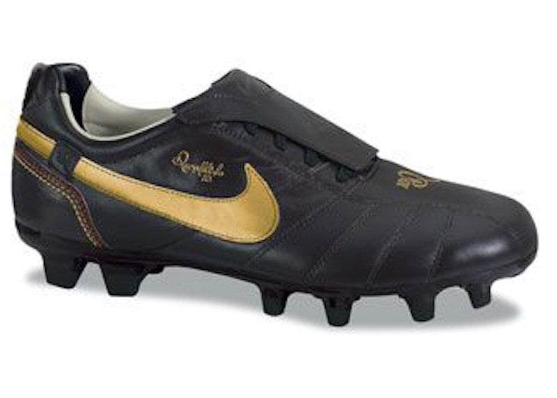 Nike Tiempo Ronaldinho FG Dark Cinder Metallic Gold