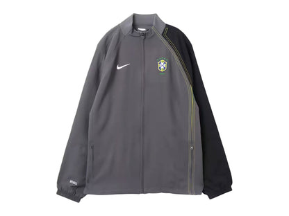 Nike Total 90 Brazil Reissue Replica Soccer Track Jacket Dark Grey/Black