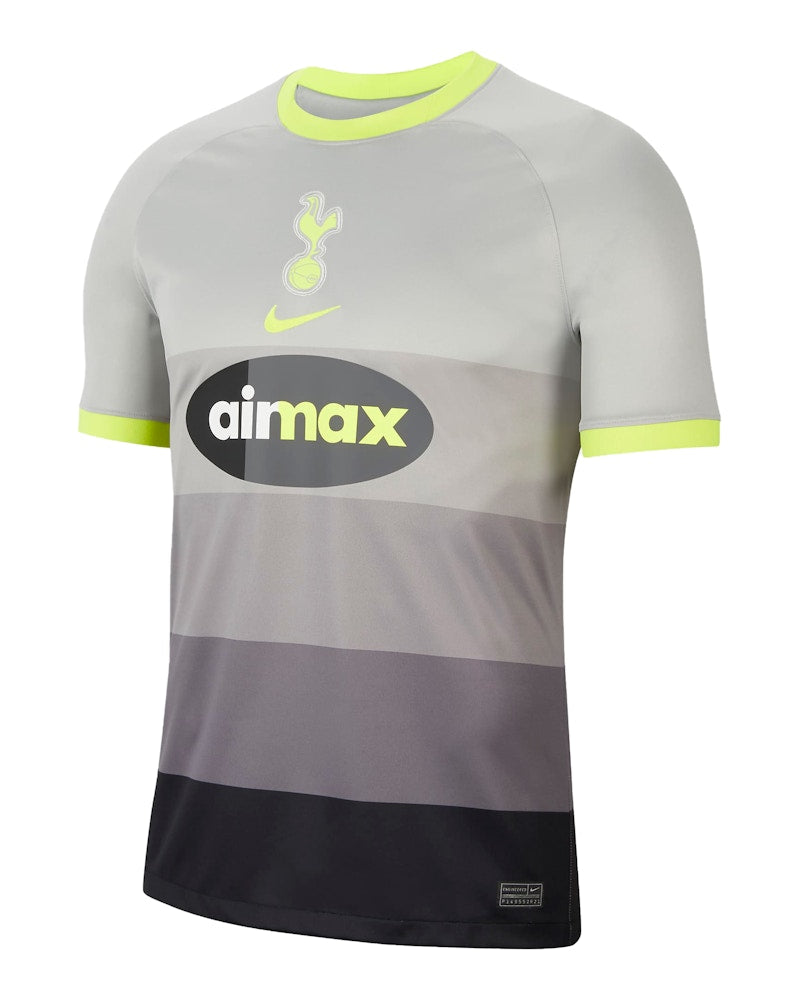 Nike Tottenham Hotspur Stadium Air Max Men's Football Shirt Medium Silver/Lemon Venom