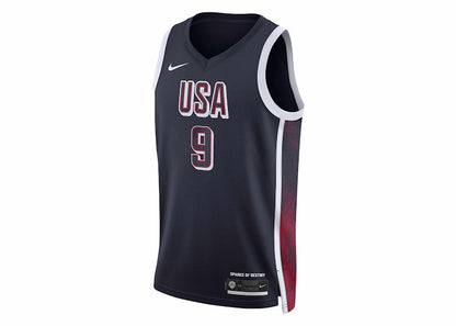 Nike Tyrese Haliburton Team USA USAB Limited Road Jersey Navy
