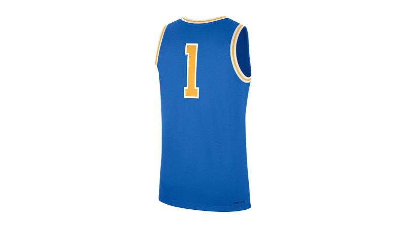 Nike UCLA Bruins Replica Jordan Brand College Basketball Jersey Signal Blue