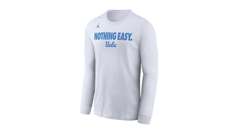 Nike UCLA Jordan College Long-Sleeve T-Shirt White