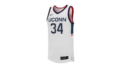 Nike UConn College Basketball Replica Jersey White