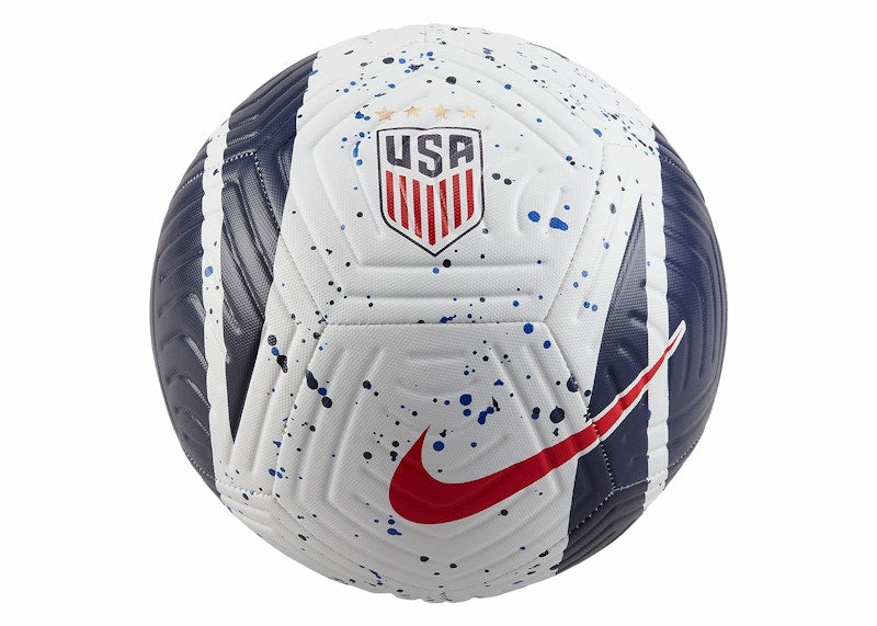Nike US Academy Soccer Ball White/Loyal Blue/Speed Red
