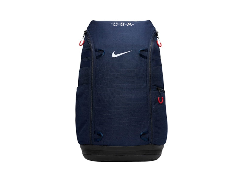 Nike USA Elite Easyon 31L Backpack Obsidian/Black/White