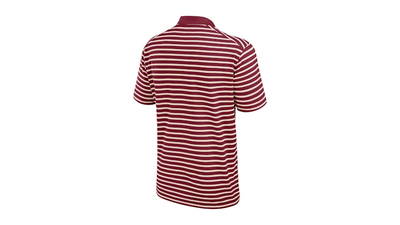 Nike USC Trojans Primetime Victory Striped Dri-FIT College Polo Crimson