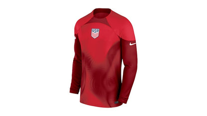 Nike Usmnt 2022/23 Replica Long Sleeve Goalkeeper Jersey Maroon
