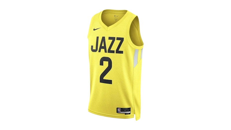 Nike Utah Jazz Icon Edition 2022/23 Jersey Yellow
