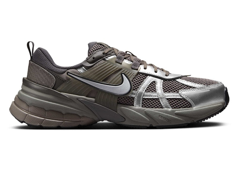 Nike V2K Run Cave Stone Flat Pewter Medium Ash Metallic Silver