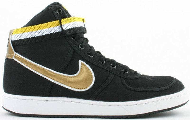 Nike Vandal High Supreme Black Metallic Gold