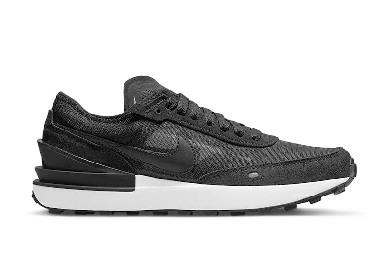 Nike Waffle One Black White Orange Black (GS)