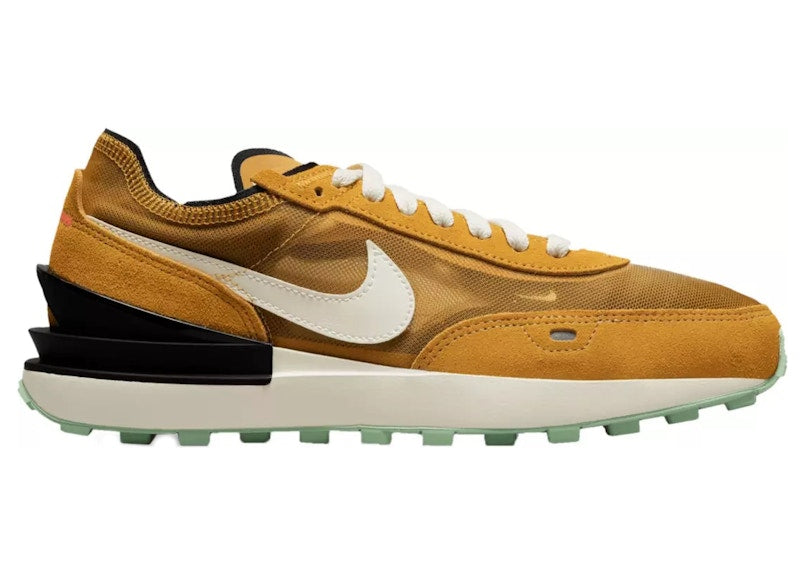 Nike Waffle One Gold Suede Phantom (Women's)
