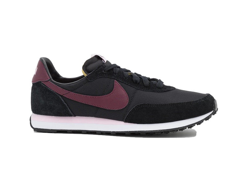 Nike Waffle Trainer 2 Black Dark Beetroot (GS)