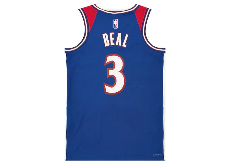Nike Washington Wizzards Bradley Beal City Edition Jersey Blue