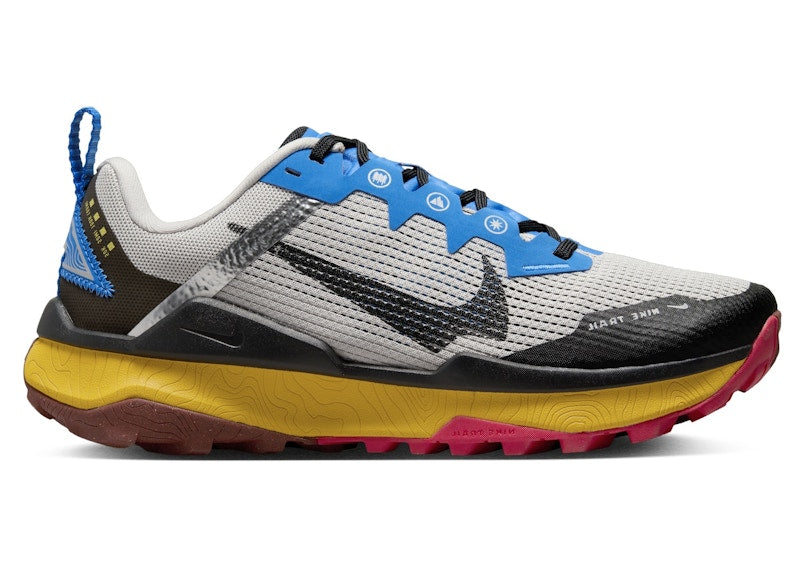Nike Wildhorse 8 Light Iron Ore Light Photo Blue Vivid Sulfur Black (Women's)