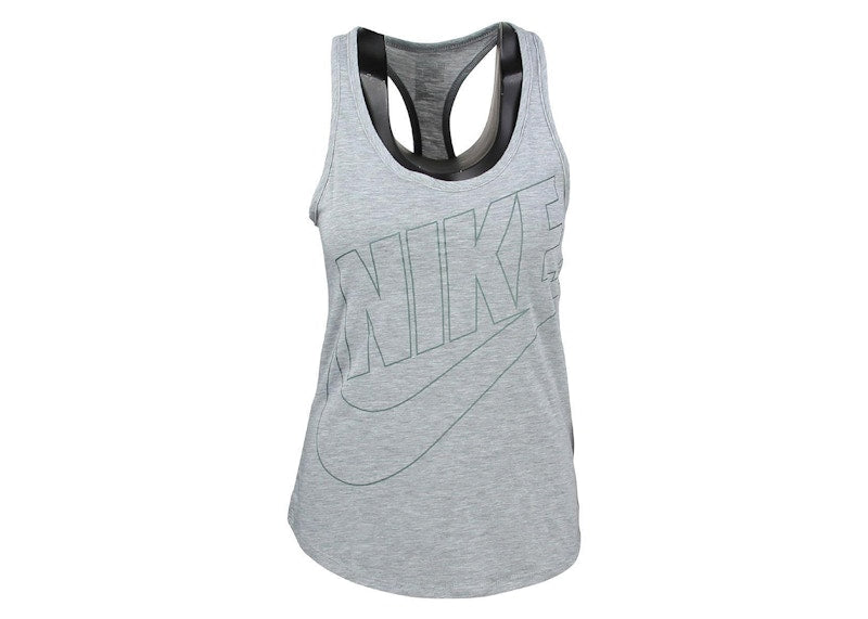 Nike Women's Futura Oversized Tank Gray
