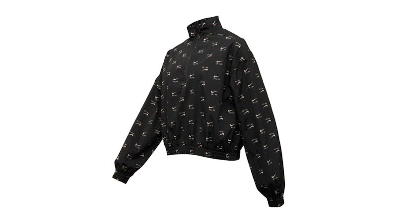 Nike Women's All-Over Logo Thin Jacket Black