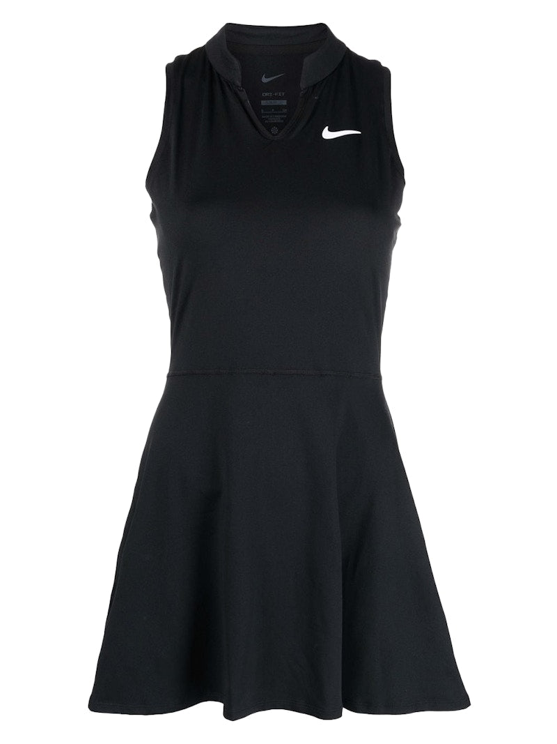 Nike Women's Court Dri-FIT Victory Tennis Dress Black/White