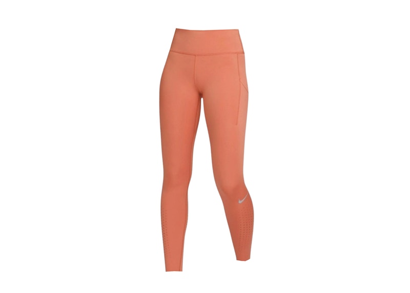 Nike Women's Epic Luxe Peach Leggings Pink