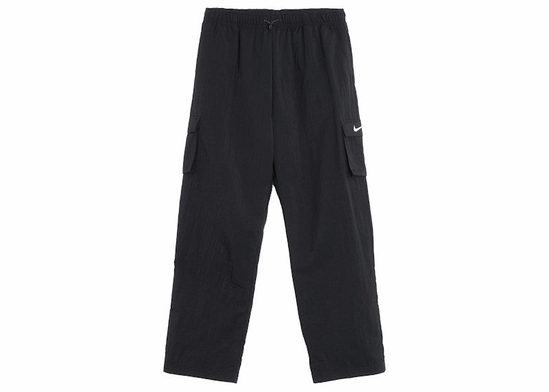 Nike Women's High Rise Woven Cargo Pants Black/White