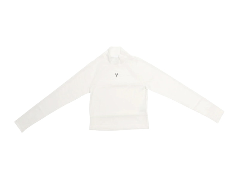 Nike Women's Kobe Bryant L/S Cropped Top (Asia Sizing) Sail/Black