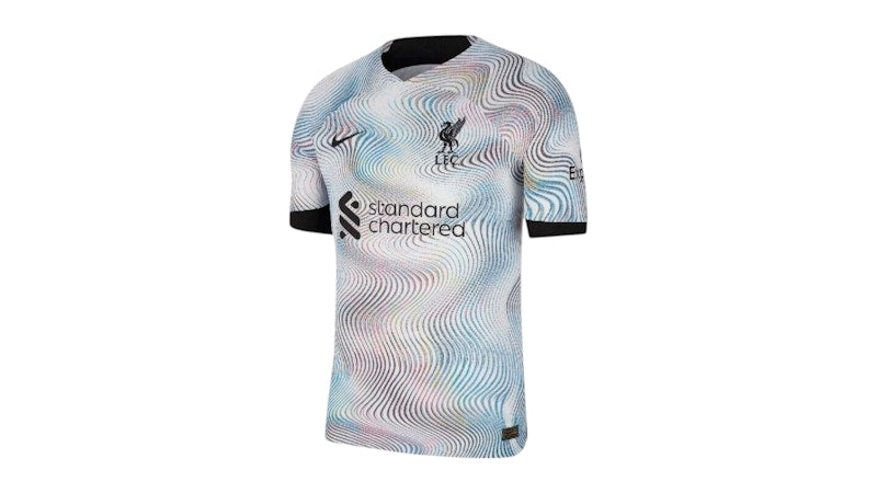 Nike Women's Liverpool Away Shirt 22/23 Dri-Fit Football Shirt White