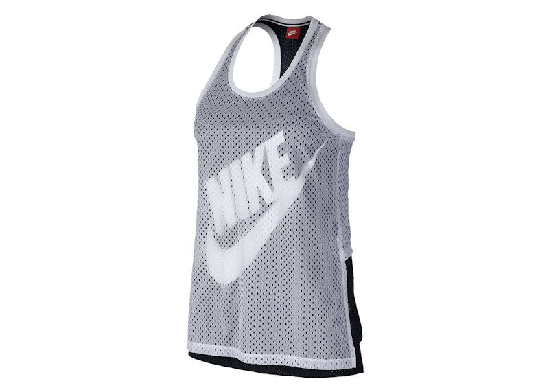 Nike Women's Mesh Tank Top White