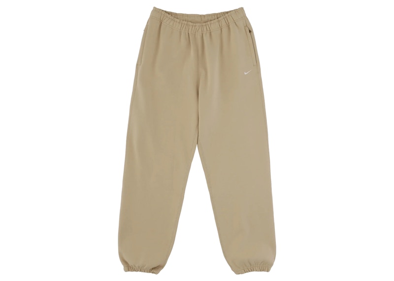 Nike Women's NRG Solo Swoosh Fleece Pants Team Gold/White