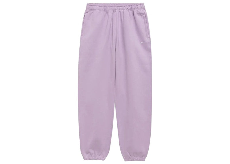 Nike Womens NRG Solo Swoosh Fleece Pant Pink/White