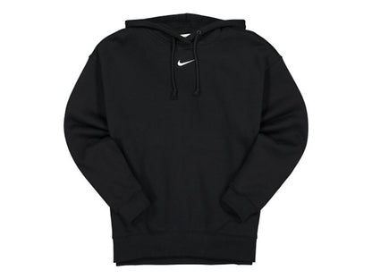 Nike Women's Oversized Fleece Hoodie Black/White