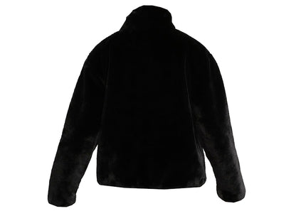 Nike Womens Oversized Swoosh Logo Jacket Black/Fossil
