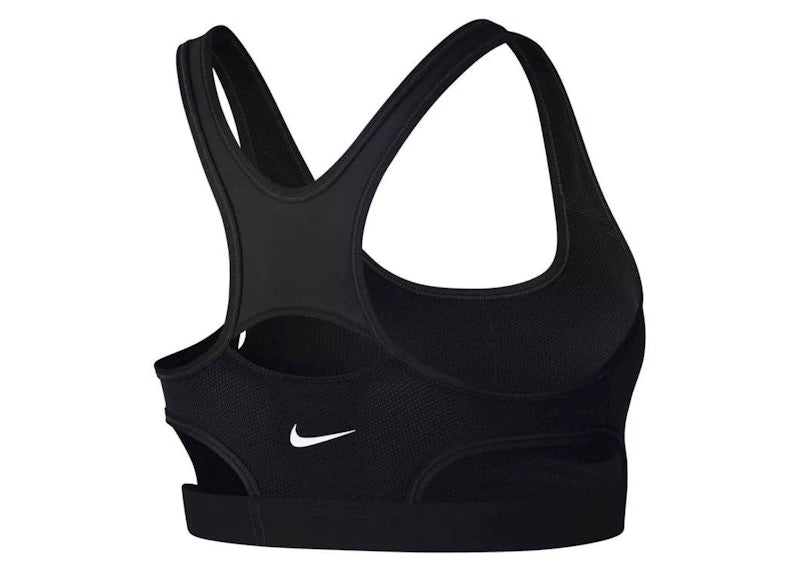 Nike Women's Pro Classic Padded Logo Sports Bra Black