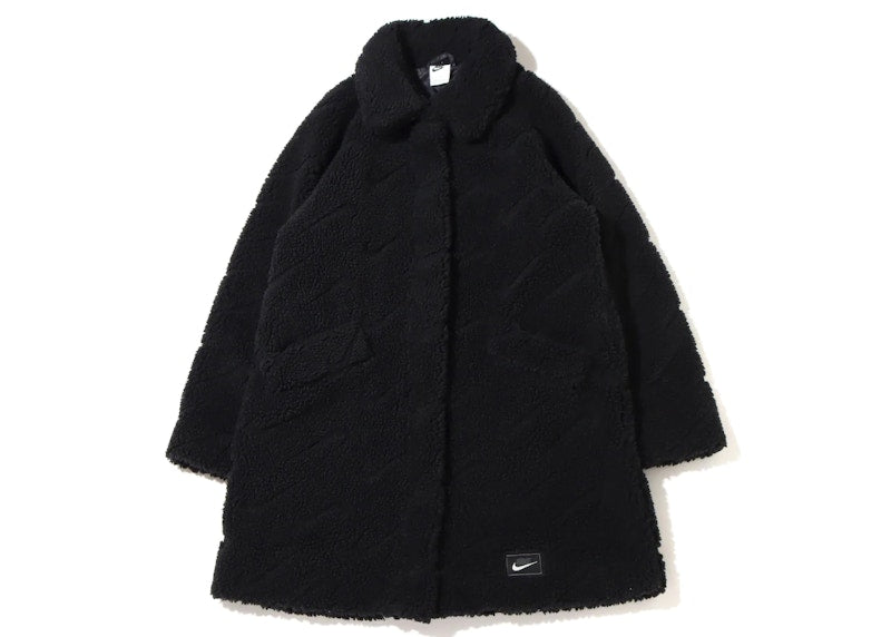 Nike Womens Sportswear Icon Clash Long Jacket (Asia Sizing) Black