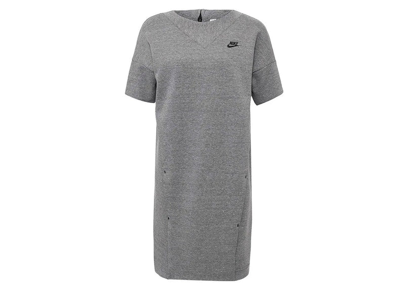 Nike Women's Sportswear Tech Fleece Dress Gray